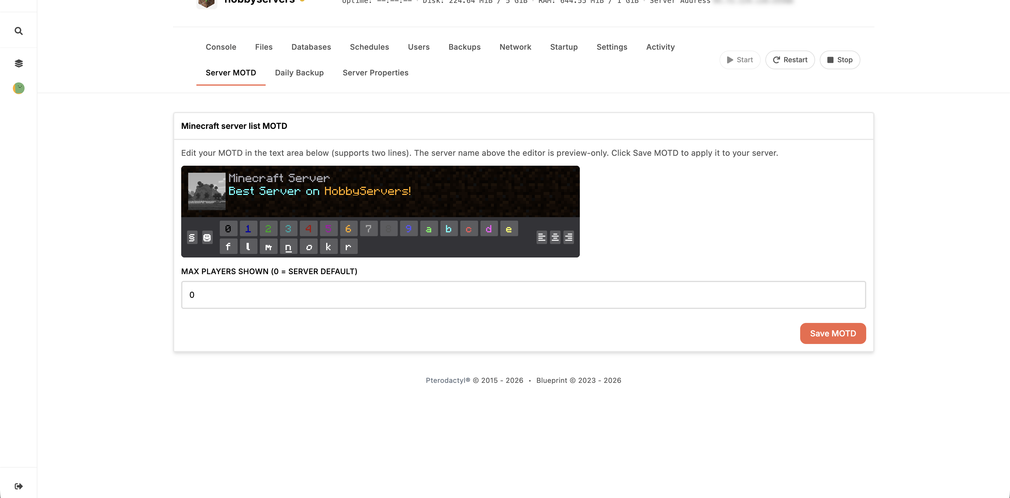 HobbyServers Theme gallery 1